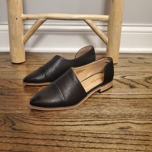 NWT, Black Leather Free People Dupes